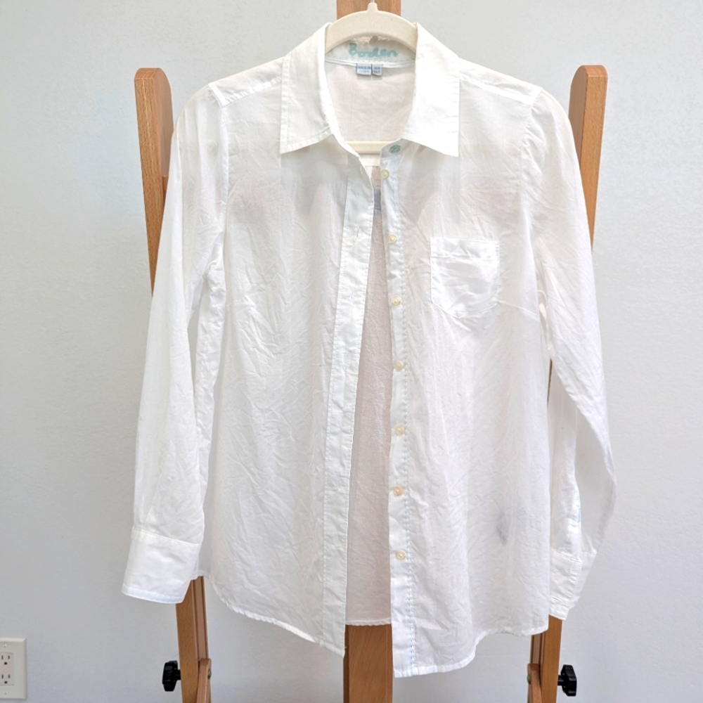 Boden Classic White Button Down Shirt